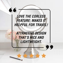 Load image into Gallery viewer, Zadro, Inc. - Cordless Dual Sided LED Lighted Round Vanity Mirror