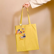 Load image into Gallery viewer, American USA Flag Star Charm Drop Keychain Bag Charm