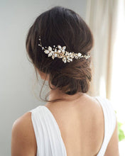 Load image into Gallery viewer, Leona Bridal Hair Vine: Rose Gold