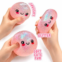Load image into Gallery viewer, Mystery Squishy Glitter Dumpling Stress Relief Toy