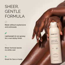 Load image into Gallery viewer, Quick Dry Body Spray SPF 40