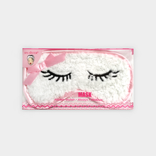 Load image into Gallery viewer, Wooly Animal Satin Eye Mask: Sleep Lamb