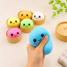 Load image into Gallery viewer, Glow in the Dark Mystery Squishy Dumpling Stress Relief Squishy Toy