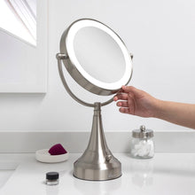 Load image into Gallery viewer, Zadro, Inc. - Cordless Dual Sided LED Lighted Round Vanity Mirror
