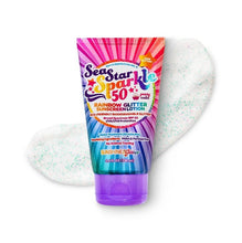 Load image into Gallery viewer, Sea Star Sparkle Party Cake SPF 50 Glitter Sunscreen