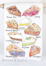 Load image into Gallery viewer, Favorite Apple Chocolate Key Lime Pie Tea Towel