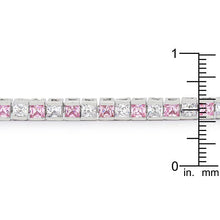 Load image into Gallery viewer, Valentine Cubic Zirconia Tennis Bracelet