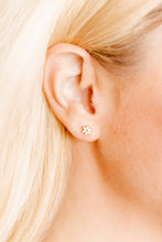 Load image into Gallery viewer, Screwback Stud Earrings - Alli - White