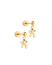 Load image into Gallery viewer, Screwback Stud Earrings - Millie Bow