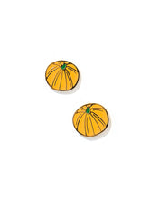 Load image into Gallery viewer, Screwback Stud Earrings - Knox Pumpkin