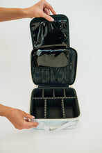 Load image into Gallery viewer, Customizable Cosmetic Case: Quilted Gold