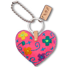Load image into Gallery viewer, Consuela Charm, Corazon Grande Pink