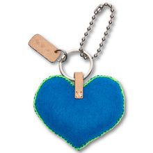 Load image into Gallery viewer, Consuela Charm, Corazon Grande Turquoise