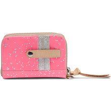 Load image into Gallery viewer, Consuela Shine Zippy Wallet