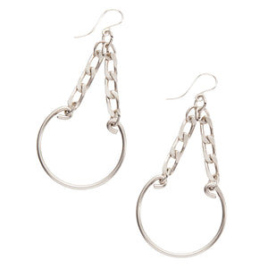 Sweet Thing Swings Antique Silver