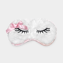 Load image into Gallery viewer, Wooly Animal Satin Eye Mask: Sleep Lamb