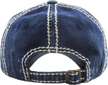 Load image into Gallery viewer, USA Flag Vintage Ballcap: NAV