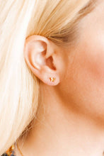 Load image into Gallery viewer, Screwback Stud Earrings - Billie Butterfly - Gold