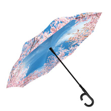 Load image into Gallery viewer, Cherry Blossom Reverse Umbrella