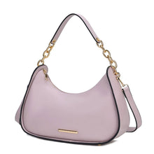 Load image into Gallery viewer, Lottie Vegan Leather Women Shoulder Bag by Mia k: Lilac