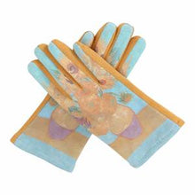 Load image into Gallery viewer, VAN GOGH SUNFLOWERS TEXTING GLOVES