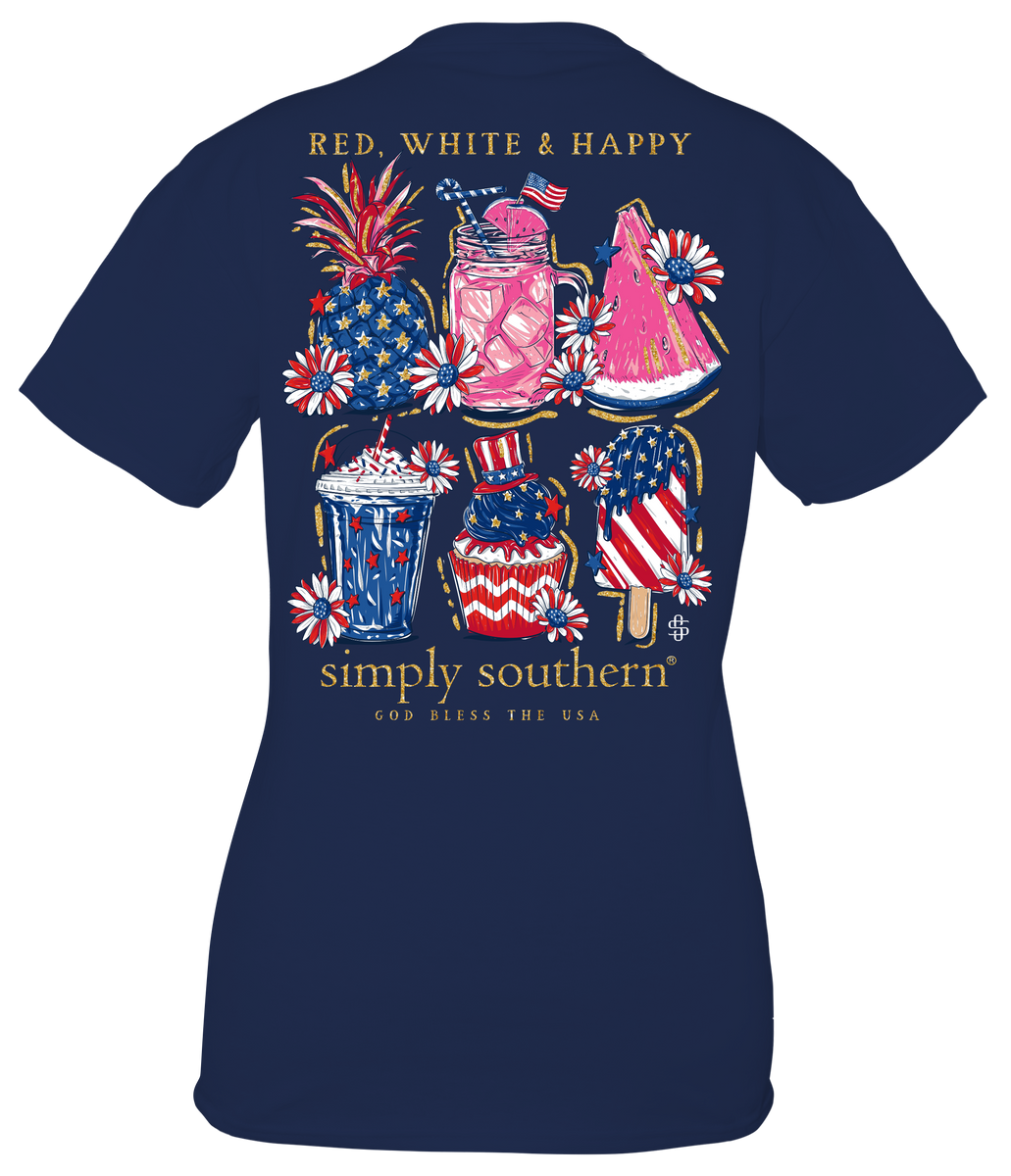 Red simply southern shirt 2025