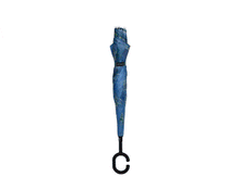 Load image into Gallery viewer, RainCaper - RainCaper Monet Water Lilies Reverse Umbrella