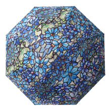 Load image into Gallery viewer, RAINCAPER TIFFANY CLEMATIS REVERSE UMBRELLA
