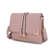 Load image into Gallery viewer, Valeska Multi Compartment Crossbody Bag by Mia k: Blush Pink