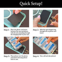 Load image into Gallery viewer, Zip &amp; Clip RFID Strap: Deep Sea Teal (Hardware: Silver)
