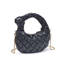 Load image into Gallery viewer, Nadia Woven Crossbody: Black
