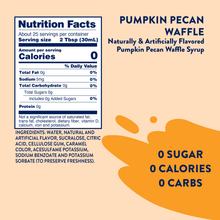 Load image into Gallery viewer, Sugar Free Pumpkin Pecan Waffle Syrup
