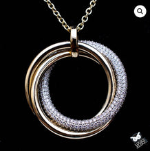 Load image into Gallery viewer, Reversible Circles Necklace
