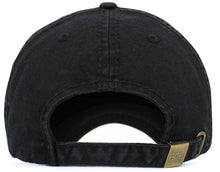 Load image into Gallery viewer, Dog Dad Washed Vintage Ballcap: BLK

