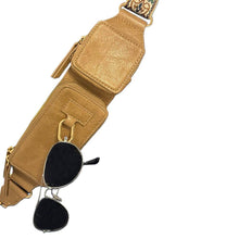 Load image into Gallery viewer, Zip &amp; Clip RFID Strap: Espresso (Hardware: Gold)
