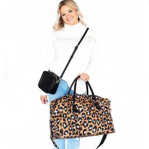 Spotlight Leopard Travel Bag