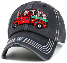 Load image into Gallery viewer, Animal Farm Truck Vintage Ballcap: BLK
