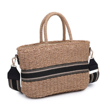 Load image into Gallery viewer, Caliana Tote: Black Natural
