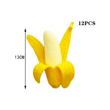 Load image into Gallery viewer, Banana Peel Squeeze Squishy Stress Relief Toy
