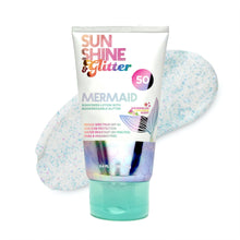 Load image into Gallery viewer, NEW! S&amp;G Mermaid Biodegradable Glitter SPF 50 TUBE
