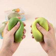 Load image into Gallery viewer, ASMR Crunchy Color Change Mango Squeeze Squishy Stress Relief Toy

