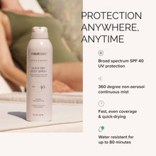 Load image into Gallery viewer, Quick Dry Body Spray SPF 40
