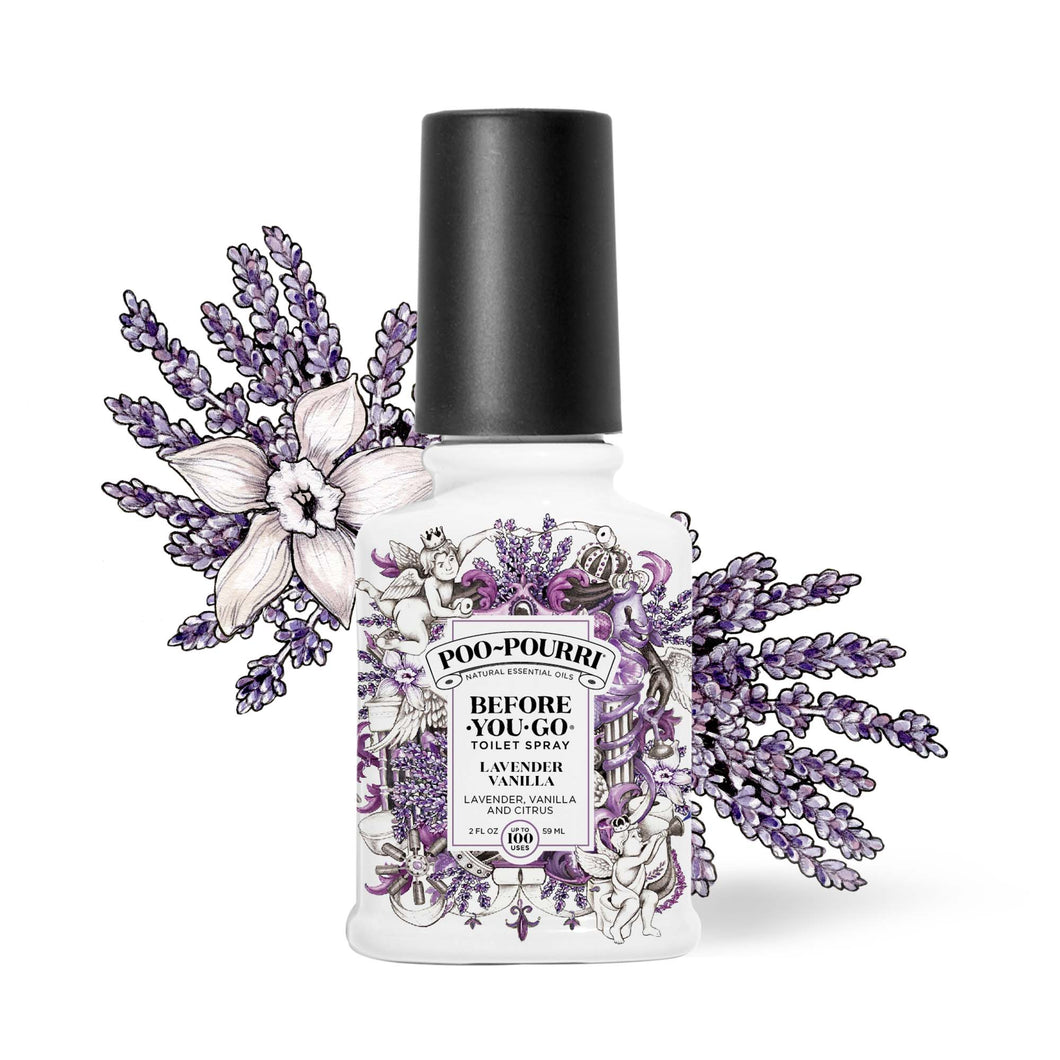 Poo~Pourri Lavender Vanilla 2oz Toilet Spray