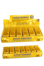 Load image into Gallery viewer, Gold Squishy – 5.5” Slow Rising Gold Bar Squishy Toy
