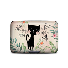 Load image into Gallery viewer, Cat Love Armored Wallet
