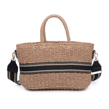 Load image into Gallery viewer, Caliana Tote: Black Natural
