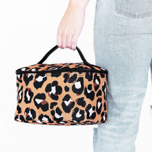 Load image into Gallery viewer, Spotlight Leopard Cosmetic Bag

