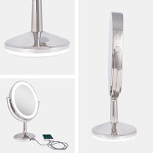 Load image into Gallery viewer, Zadro, Inc. - Huntington LED Oval Rechargeable Vanity Mirror
