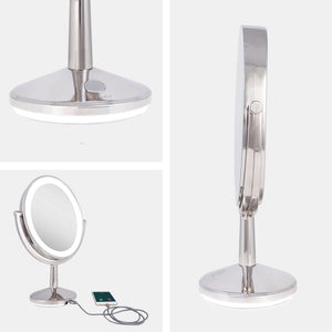 Zadro, Inc. - Huntington LED Oval Rechargeable Vanity Mirror