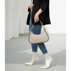 Lottie Vegan Leather Women Shoulder Bag by Mia k: Lilac